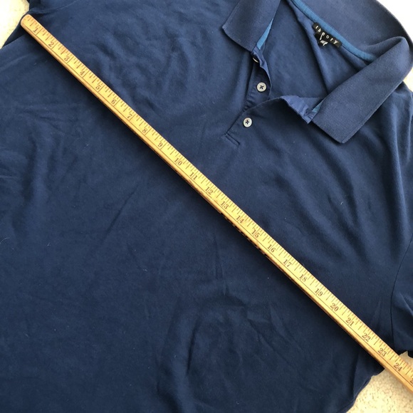 Theory Goris Fine Bilen Polo Shirt Men's XXL - Picture 9 of 15